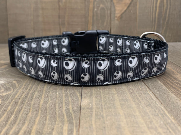 Nightmare Before Christmas Striped Jack Pet Collar Highway